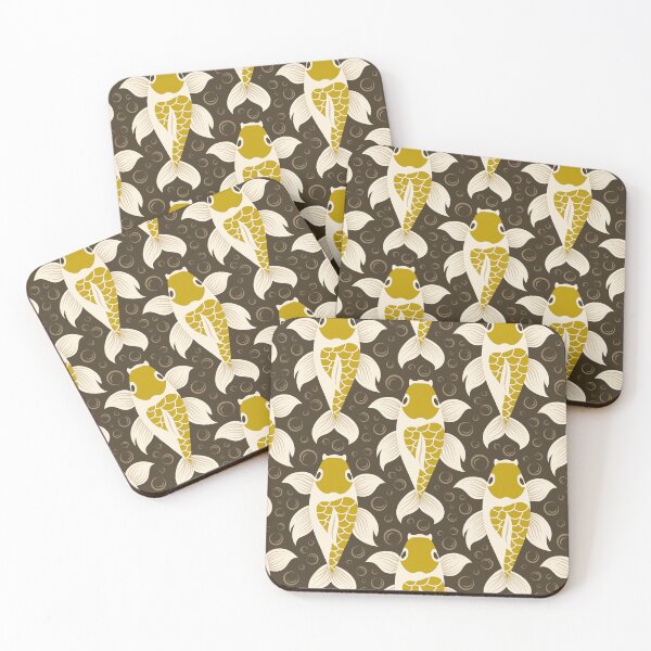 Item preview, 3181 D - koi fish carp pattern designed and sold by RouCouCou.