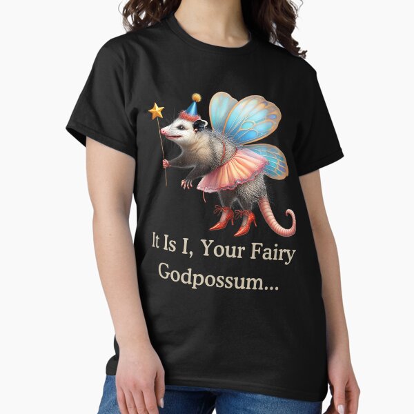 Item preview, It Is I Your Fairy Godpossum designed and sold by marnisa.