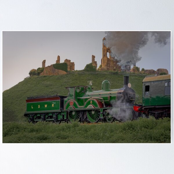Item preview, Corfe Castle Steam Train T3 Class ,563 designed and sold by duncan1980uk.