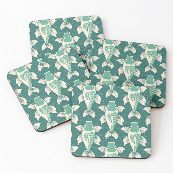 Item preview, 3181 E - koi fish carp pattern designed and sold by RouCouCou.