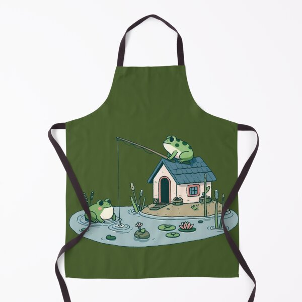 Item preview, Frog and Fishing designed and sold by CatherineLievre.