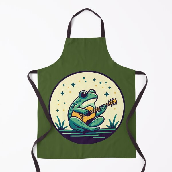 Item preview, Frog with Guitar designed and sold by CatherineLievre.