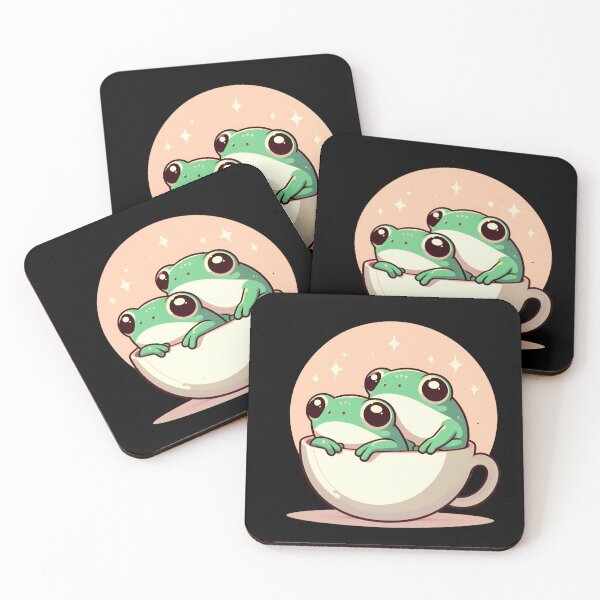 Item preview, Tea Cup Frogs designed and sold by CatherineLievre.