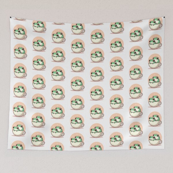 Item preview, Tea Cup Frogs designed and sold by CatherineLievre.