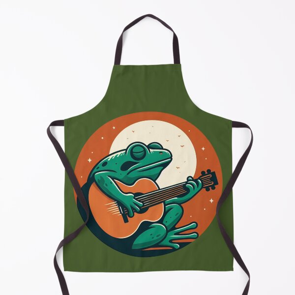 Item preview, Frog with Guitar designed and sold by CatherineLievre.