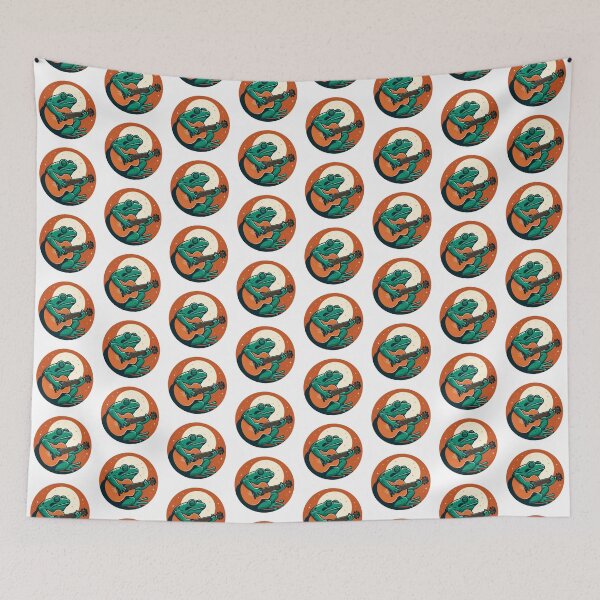 Item preview, Frog with Guitar designed and sold by CatherineLievre.