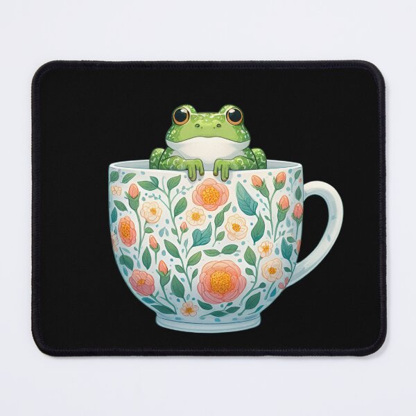 Item preview, Tea Cup Frogs designed and sold by CatherineLievre.