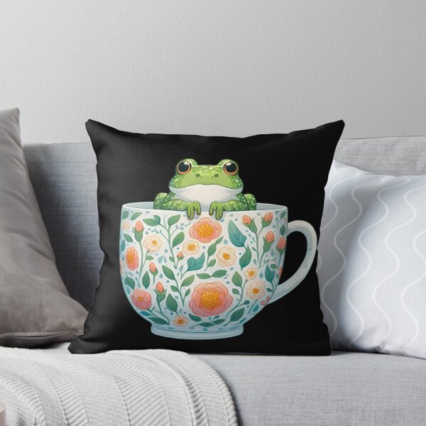 Item preview, Tea Cup Frogs designed and sold by CatherineLievre.
