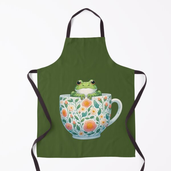 Item preview, Tea Cup Frogs designed and sold by CatherineLievre.