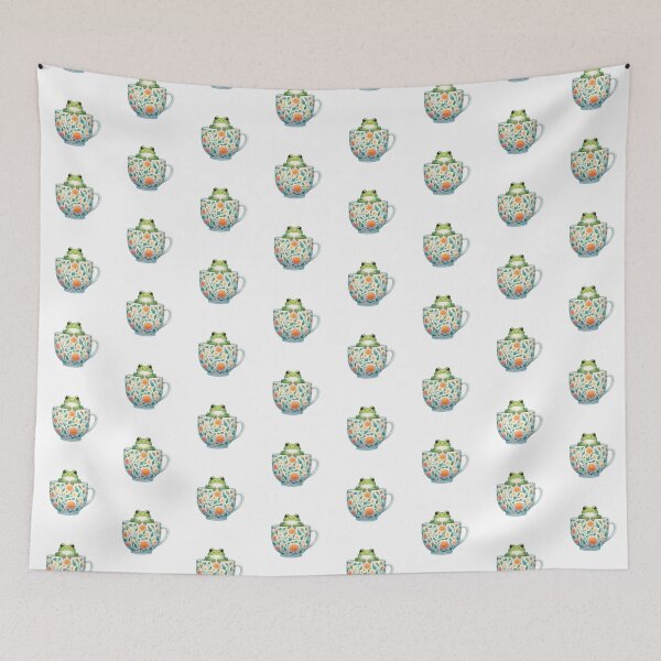 Item preview, Tea Cup Frogs designed and sold by CatherineLievre.