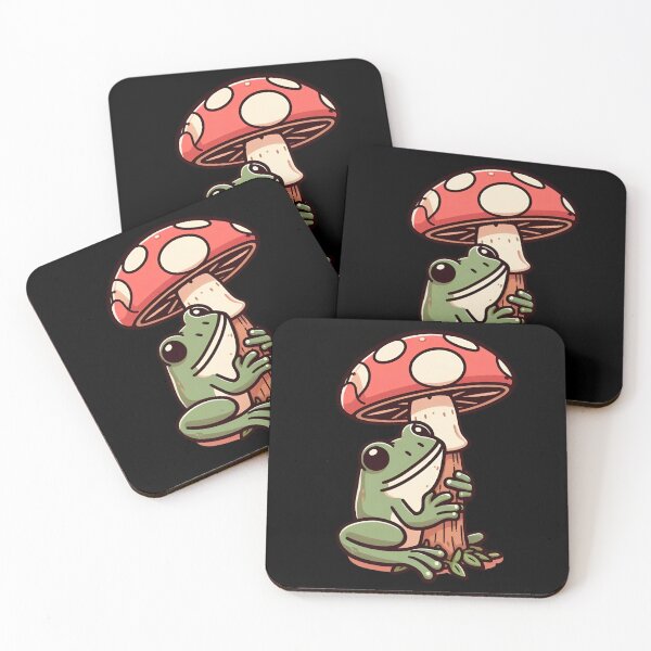 Item preview, Frog and Mushroom designed and sold by CatherineLievre.