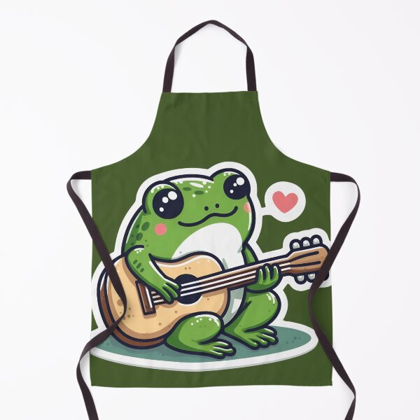 Item preview, Frog with Guitar designed and sold by CatherineLievre.
