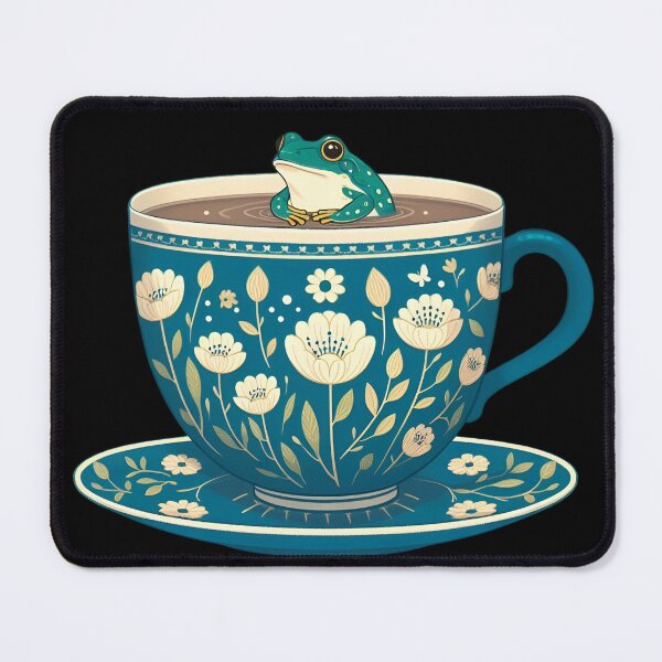 Item preview, Tea Cup Frogs designed and sold by CatherineLievre.