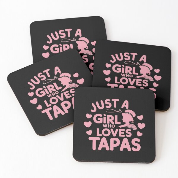 Item preview, Just a girl who loves tapas, Tapas T-Shirt, Distressed Spanish Food Shirt, Tapas Gift  designed and sold by SlocifieShop.