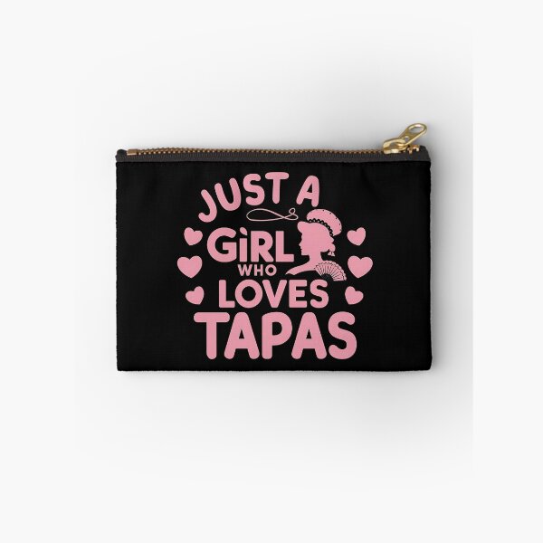 Item preview, Just a girl who loves tapas, Tapas T-Shirt, Distressed Spanish Food Shirt, Tapas Gift  designed and sold by SlocifieShop.