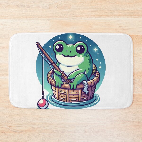 Item preview, Frog and Fishing designed and sold by CatherineLievre.