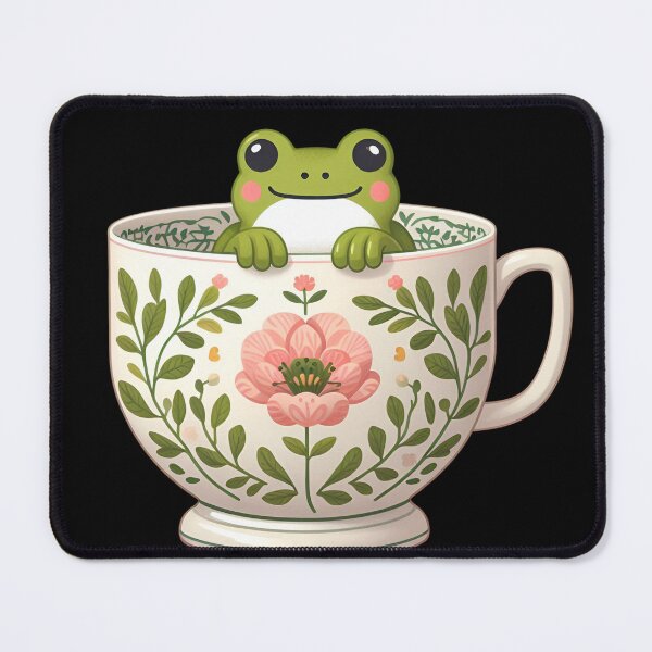 Item preview, Tea Cup Frogs designed and sold by CatherineLievre.