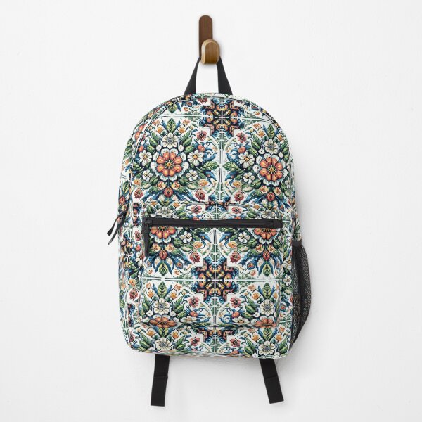 Item preview, Pixel art fresh mosaic flower pattern designed and sold by Landsesse.