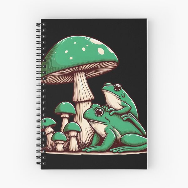 Item preview, Frog and Mushroom designed and sold by CatherineLievre.