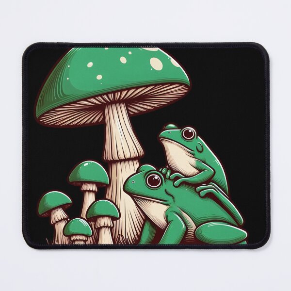Item preview, Frog and Mushroom designed and sold by CatherineLievre.