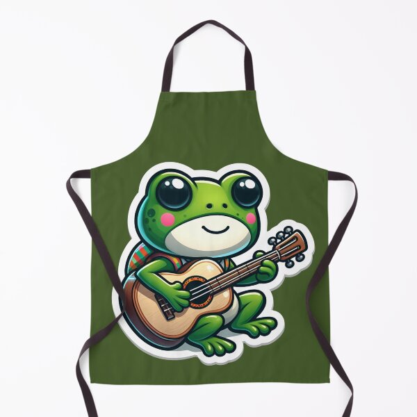Item preview, Frog with Guitar designed and sold by CatherineLievre.
