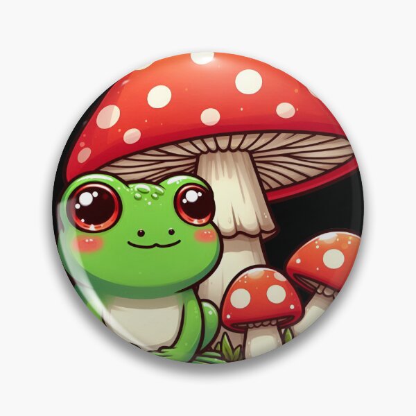 Item preview, Frog and Mushroom designed and sold by CatherineLievre.
