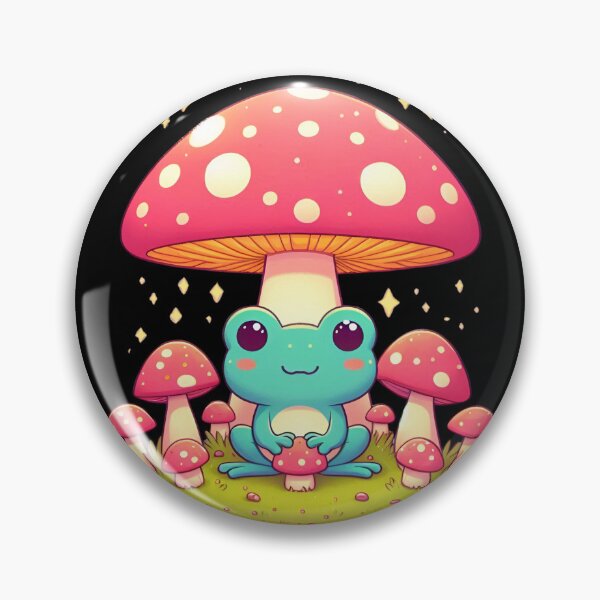 Item preview, Frog and Mushroom designed and sold by CatherineLievre.