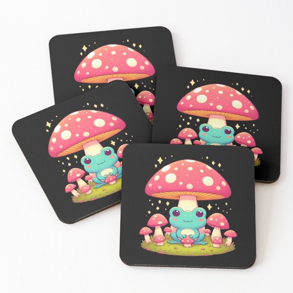 Item preview, Frog and Mushroom designed and sold by CatherineLievre.