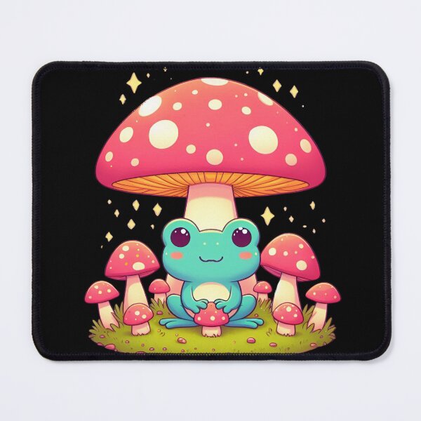 Item preview, Frog and Mushroom designed and sold by CatherineLievre.