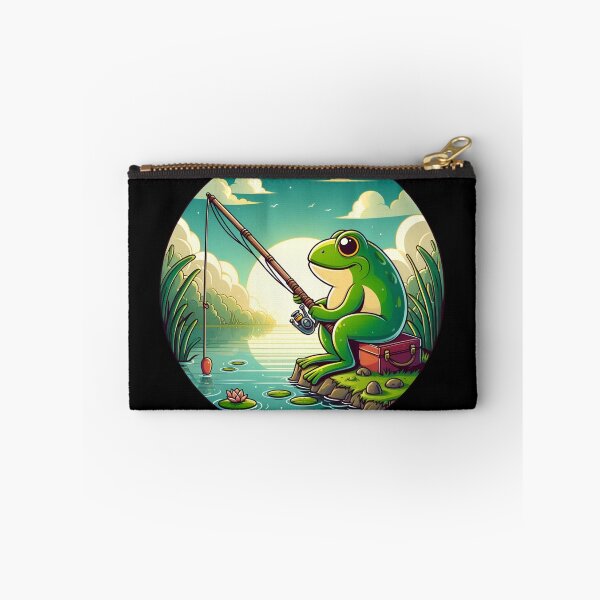 Item preview, Frog and Fishing designed and sold by CatherineLievre.