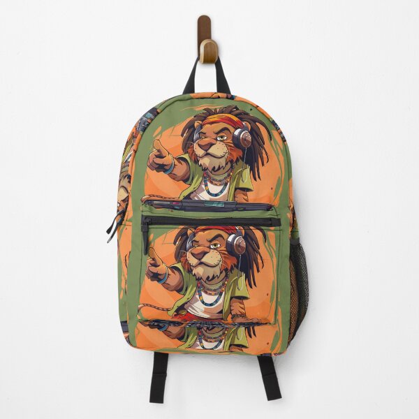 Item preview, Rastafarian Lion DJ designed and sold by Shaani.