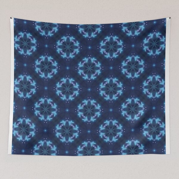 Item preview, blue batik  designed and sold by ritusdesigns.