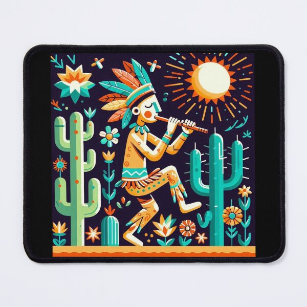 Item preview, Indigenous Native American Kokopelli designed and sold by Myra365Art.