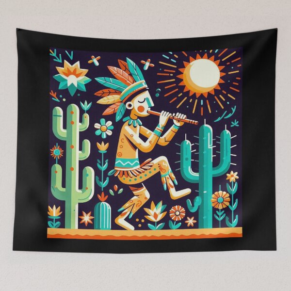 Item preview, Indigenous Native American Kokopelli designed and sold by Myra365Art.