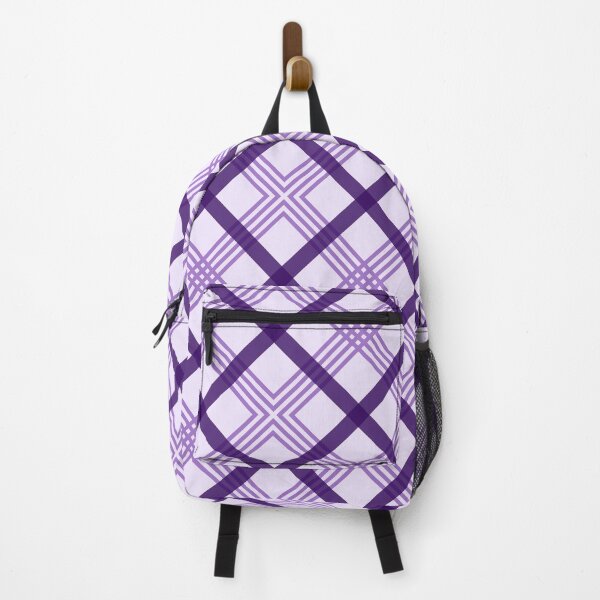 Item preview, Modern Pastel Purple Plaid designed and sold by Kpss2564.