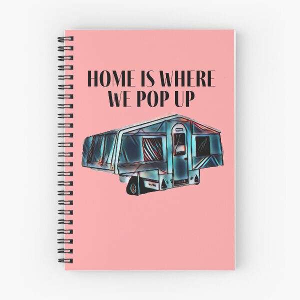 Item preview, Home is Where we Pop Up Trailer Tent designed and sold by BeccaAelishe.