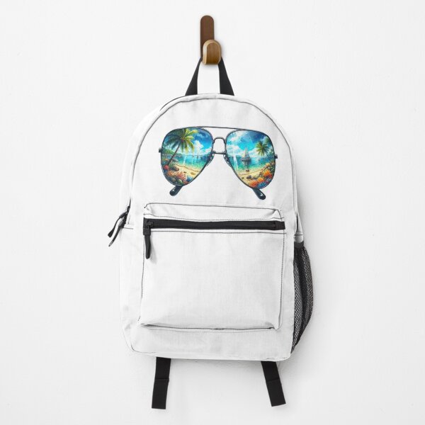 Item preview, Summer sunglasses with beach designed and sold by PapayaGen.