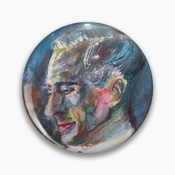 Item preview, ERNST JUNGER watercolor portrait .4 designed and sold by lautir.
