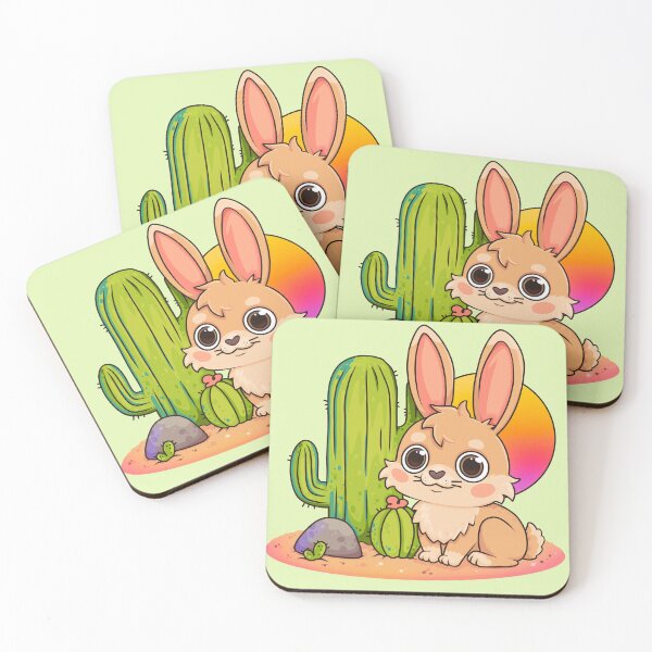 Item preview, Desert Hare Without A Care designed and sold by CherryPinkArt.
