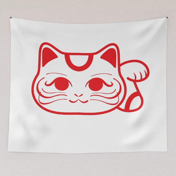 Item preview, Maneki-neko Lucky Beckoning Cat designed and sold by embur101.