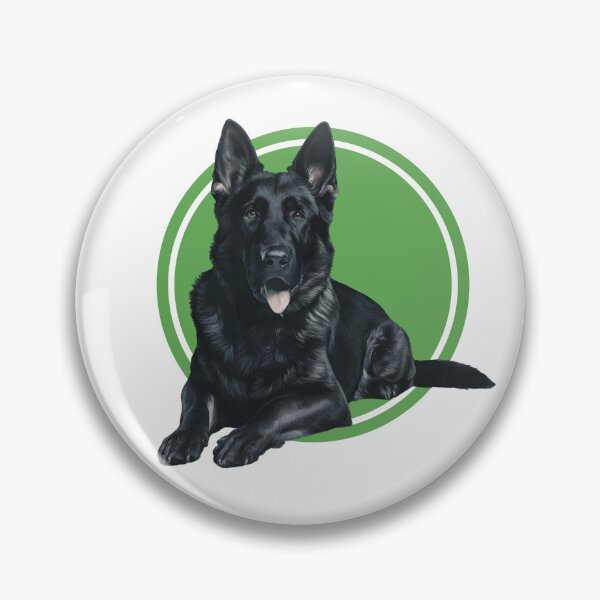 Item preview, Black German Shepherd designed and sold by MagelliShop.