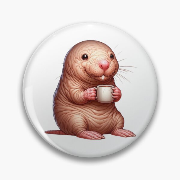 Item preview, Tea Lover Naked Mole Rat designed and sold by MagickDragon.