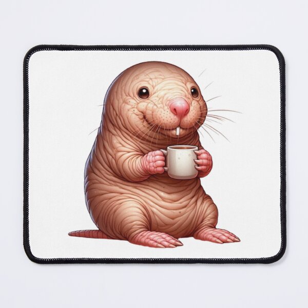 Item preview, Tea Lover Naked Mole Rat designed and sold by MagickDragon.