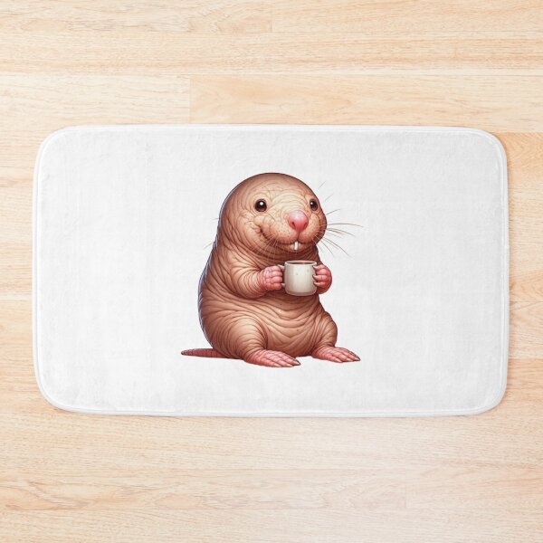 Item preview, Tea Lover Naked Mole Rat designed and sold by MagickDragon.