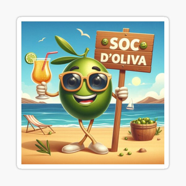 Item preview, SOC D'OLIVA Platja designed and sold by LadOlive.