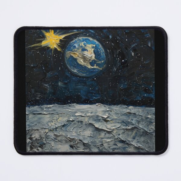 Artikelvorschau, Wenn Van Gogh nur auf dem Mond hätte landen können entworfen und verkauft von Heneket.