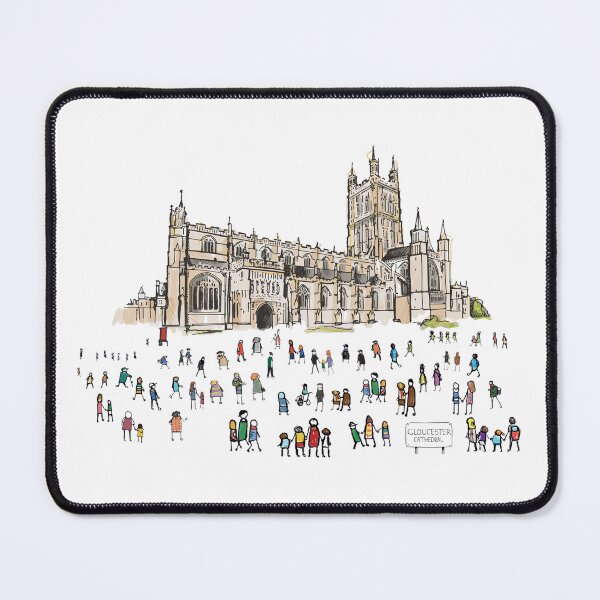 Item preview, Gloucester Cathedral, Illustrated Tribute designed and sold by FoleyPottery.