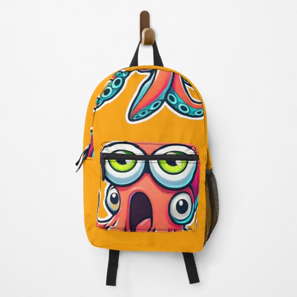 Item preview, Shocked Cartoon Squid - Fun and Surprised Ocean Creature designed and sold by Marvvinekk.