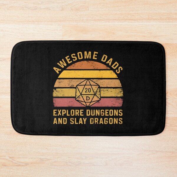 Item preview, Awesome Dads Explore Dungeons DM RPG Dice Dragon designed and sold by HeadTurningArt.