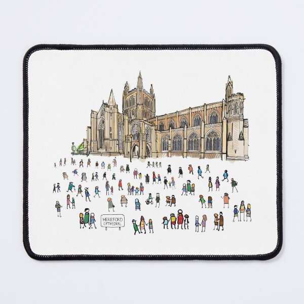 Item preview, Hereford Cathedral, Illustrated Tribute designed and sold by FoleyPottery.